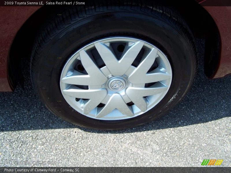 Salsa Red Pearl / Stone 2009 Toyota Sienna LE