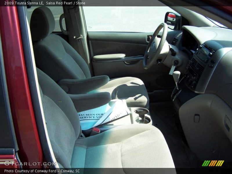 Salsa Red Pearl / Stone 2009 Toyota Sienna LE