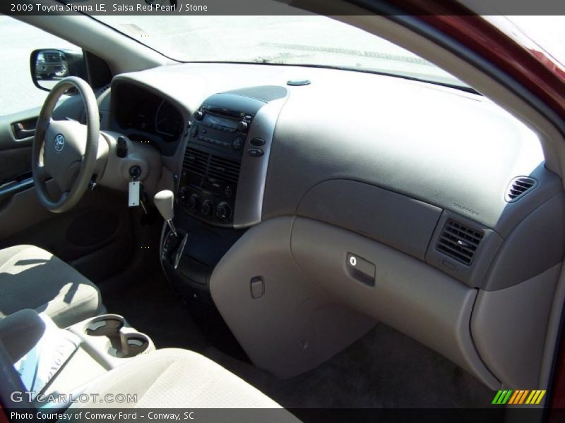 Salsa Red Pearl / Stone 2009 Toyota Sienna LE