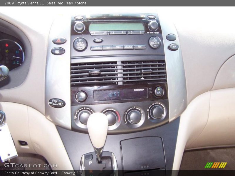 Salsa Red Pearl / Stone 2009 Toyota Sienna LE