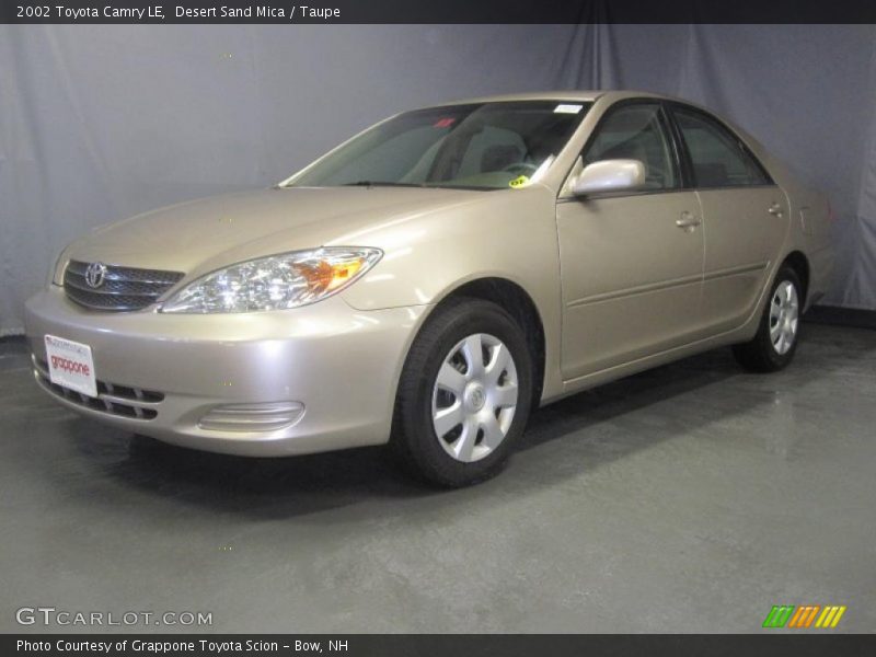 Desert Sand Mica / Taupe 2002 Toyota Camry LE