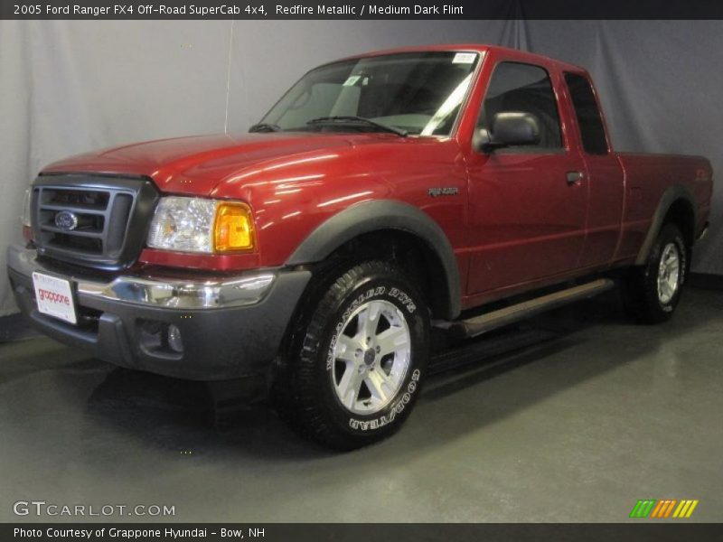 Redfire Metallic / Medium Dark Flint 2005 Ford Ranger FX4 Off-Road SuperCab 4x4