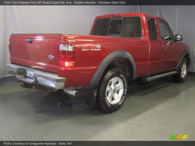 Redfire Metallic / Medium Dark Flint 2005 Ford Ranger FX4 Off-Road SuperCab 4x4