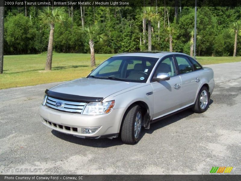 Brilliant Silver Metallic / Medium Light Stone 2009 Ford Taurus Limited