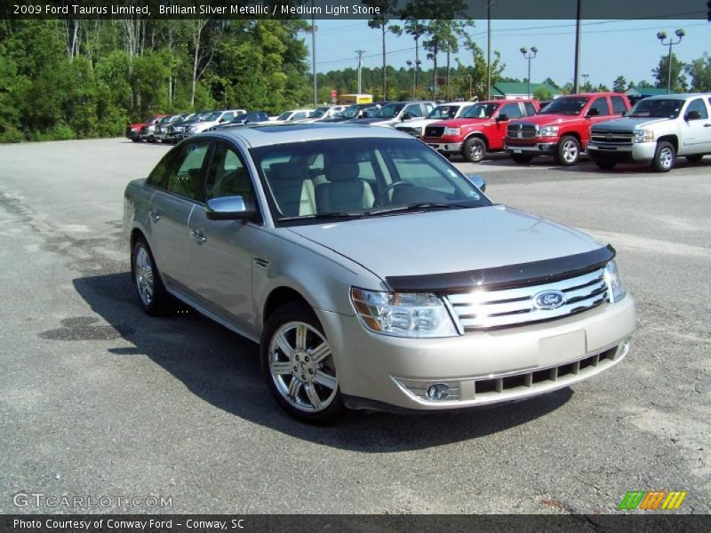 Brilliant Silver Metallic / Medium Light Stone 2009 Ford Taurus Limited