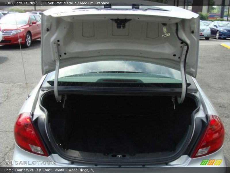 Silver Frost Metallic / Medium Graphite 2003 Ford Taurus SES