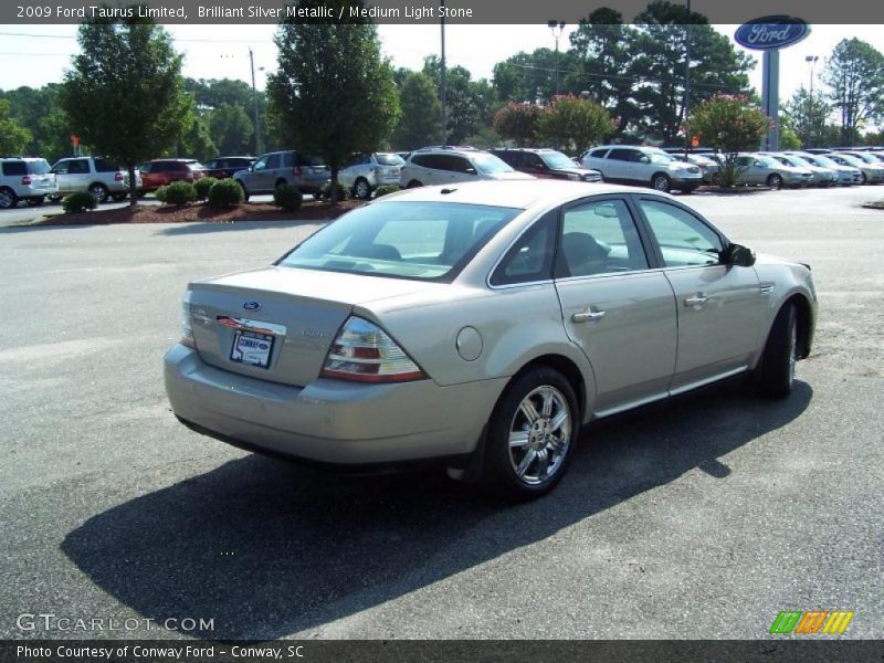 Brilliant Silver Metallic / Medium Light Stone 2009 Ford Taurus Limited