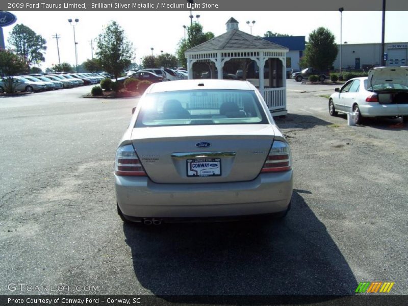 Brilliant Silver Metallic / Medium Light Stone 2009 Ford Taurus Limited
