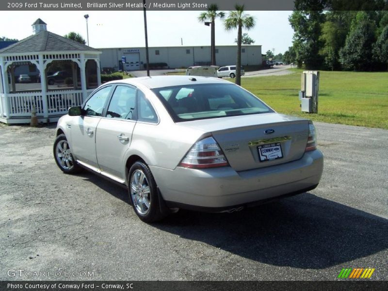Brilliant Silver Metallic / Medium Light Stone 2009 Ford Taurus Limited