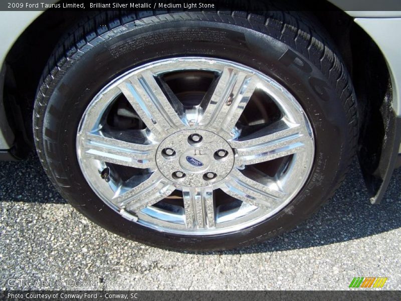 Brilliant Silver Metallic / Medium Light Stone 2009 Ford Taurus Limited