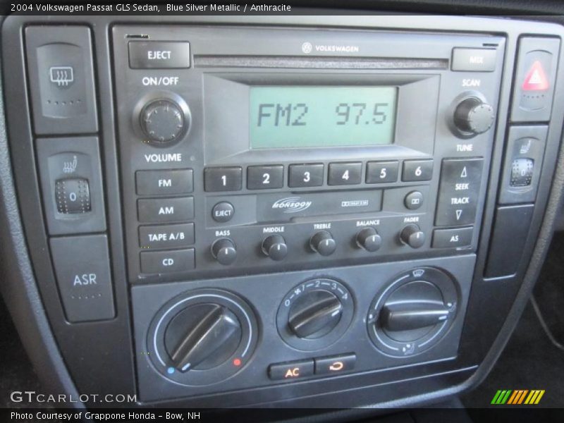 Blue Silver Metallic / Anthracite 2004 Volkswagen Passat GLS Sedan