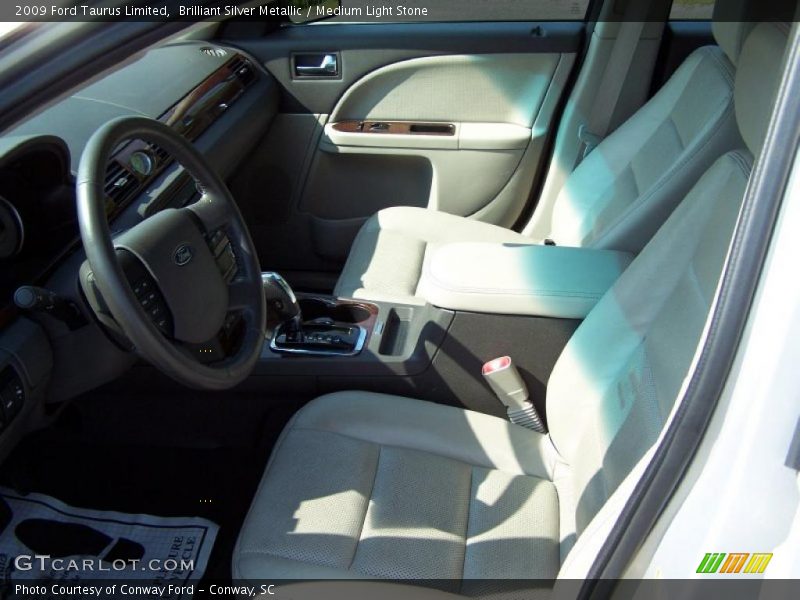 Brilliant Silver Metallic / Medium Light Stone 2009 Ford Taurus Limited
