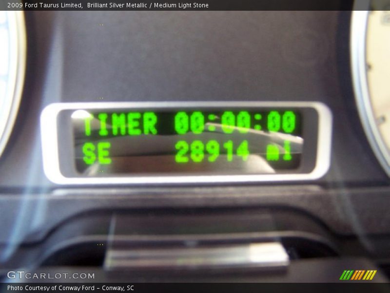 Brilliant Silver Metallic / Medium Light Stone 2009 Ford Taurus Limited