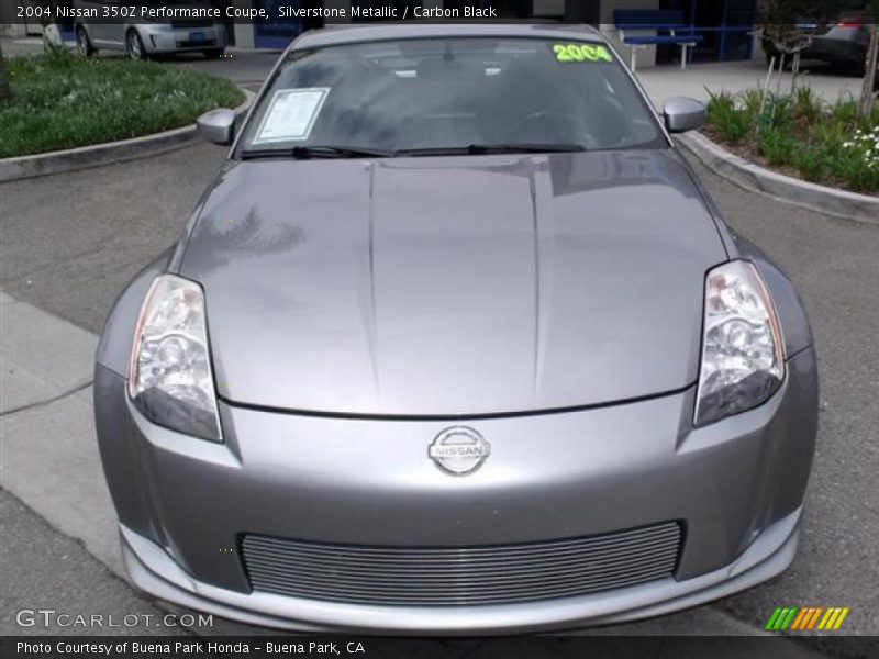 Silverstone Metallic / Carbon Black 2004 Nissan 350Z Performance Coupe