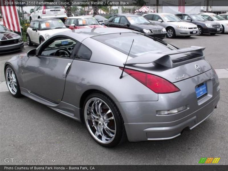 Silverstone Metallic / Carbon Black 2004 Nissan 350Z Performance Coupe