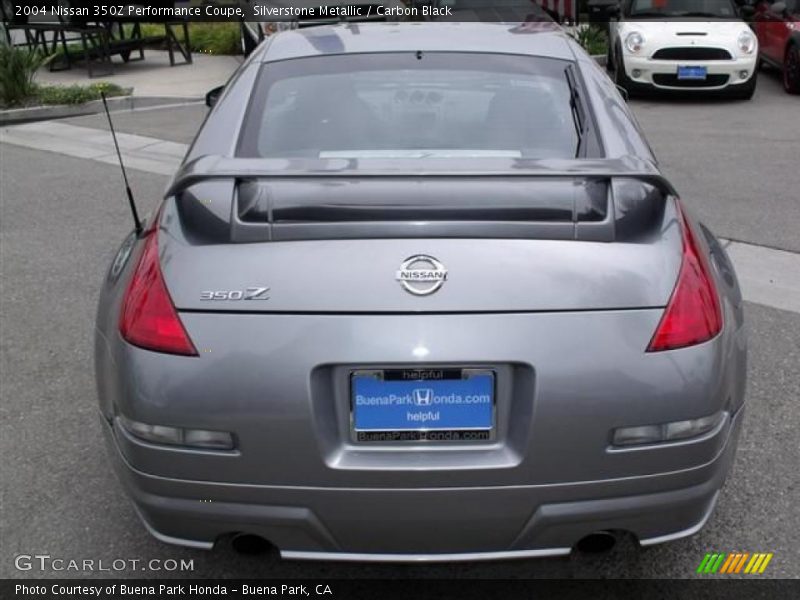 Silverstone Metallic / Carbon Black 2004 Nissan 350Z Performance Coupe