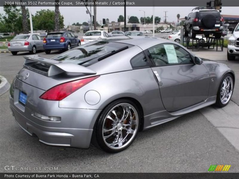 Silverstone Metallic / Carbon Black 2004 Nissan 350Z Performance Coupe