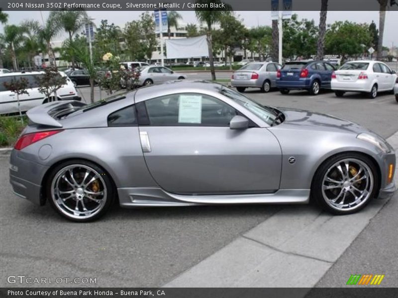 Silverstone Metallic / Carbon Black 2004 Nissan 350Z Performance Coupe