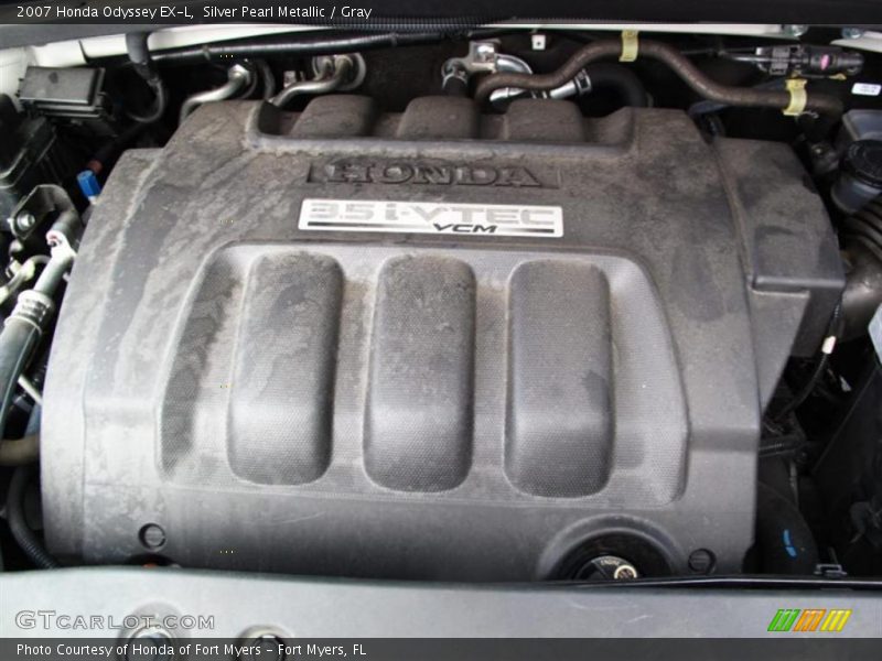 Silver Pearl Metallic / Gray 2007 Honda Odyssey EX-L