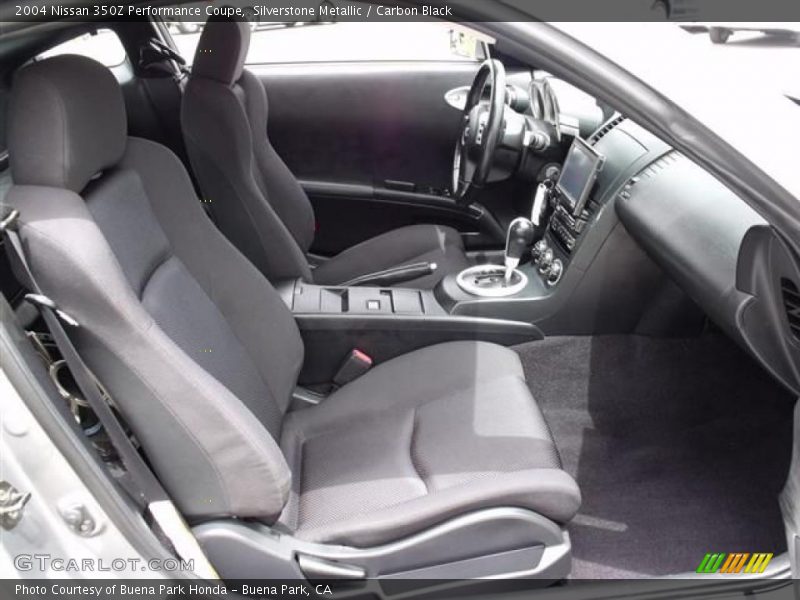 Silverstone Metallic / Carbon Black 2004 Nissan 350Z Performance Coupe