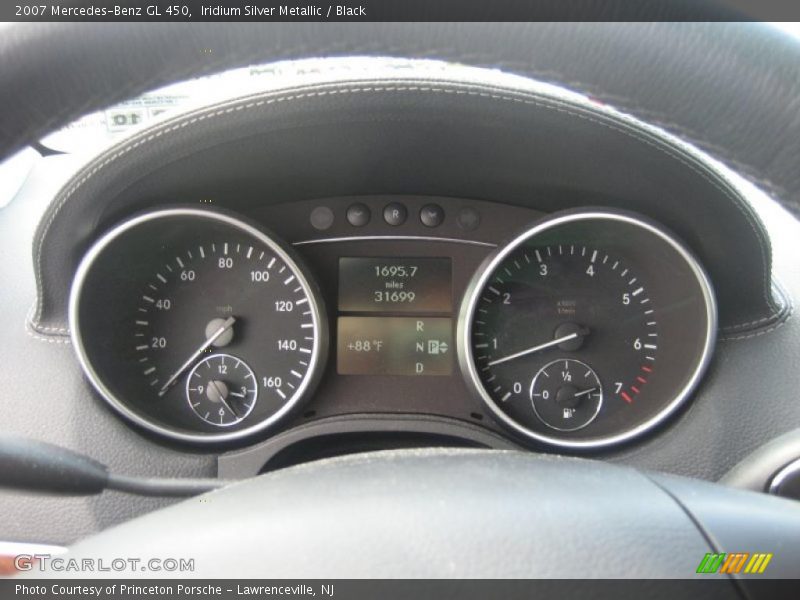Iridium Silver Metallic / Black 2007 Mercedes-Benz GL 450