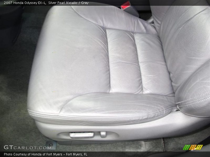 Silver Pearl Metallic / Gray 2007 Honda Odyssey EX-L