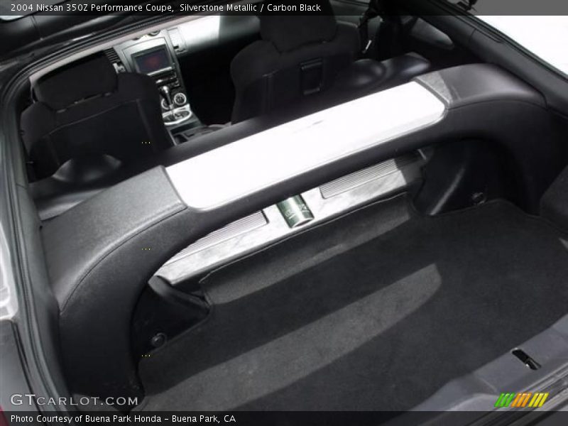 Silverstone Metallic / Carbon Black 2004 Nissan 350Z Performance Coupe