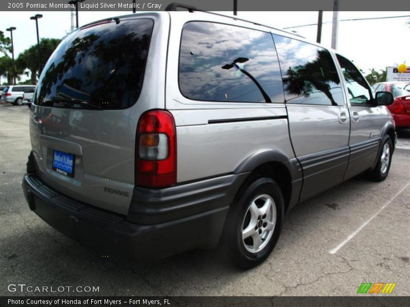 Liquid Silver Metallic / Gray 2005 Pontiac Montana
