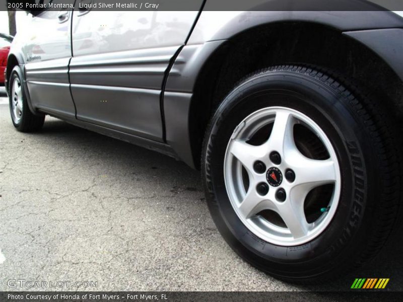Liquid Silver Metallic / Gray 2005 Pontiac Montana