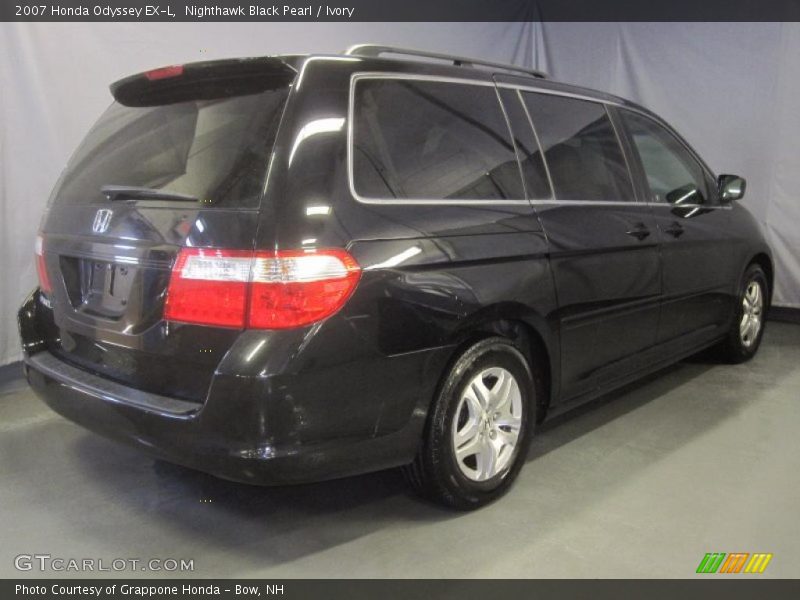 Nighthawk Black Pearl / Ivory 2007 Honda Odyssey EX-L