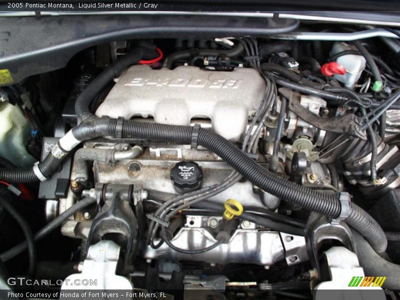 Liquid Silver Metallic / Gray 2005 Pontiac Montana
