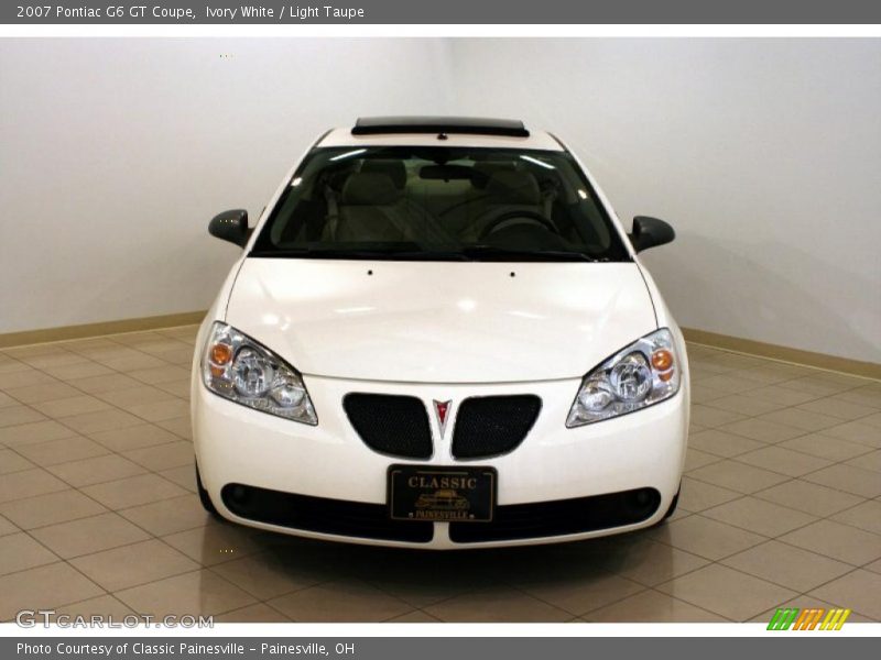 Ivory White / Light Taupe 2007 Pontiac G6 GT Coupe
