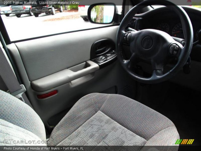 Liquid Silver Metallic / Gray 2005 Pontiac Montana