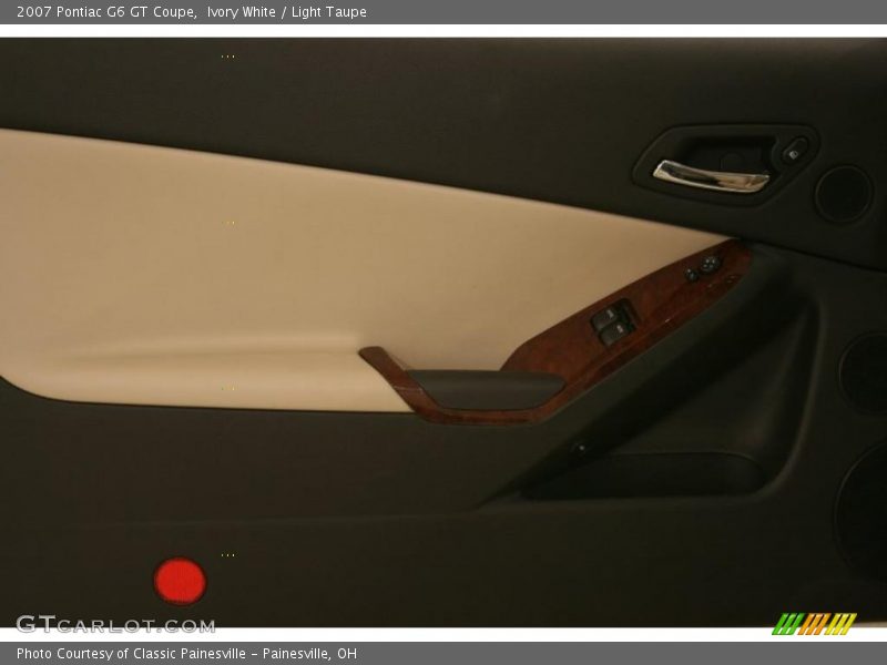 Ivory White / Light Taupe 2007 Pontiac G6 GT Coupe