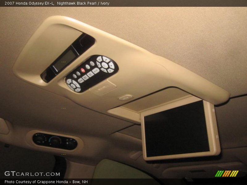 Nighthawk Black Pearl / Ivory 2007 Honda Odyssey EX-L