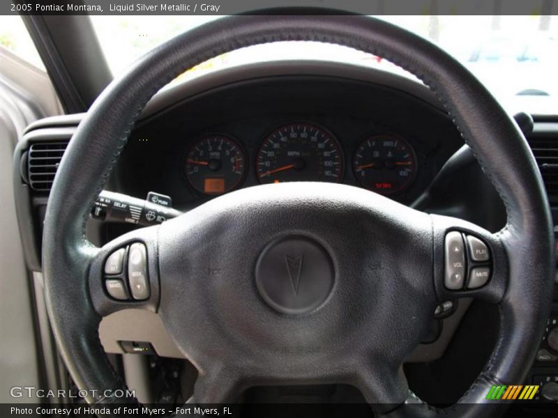 Liquid Silver Metallic / Gray 2005 Pontiac Montana