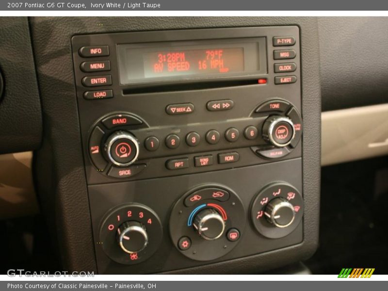 Ivory White / Light Taupe 2007 Pontiac G6 GT Coupe
