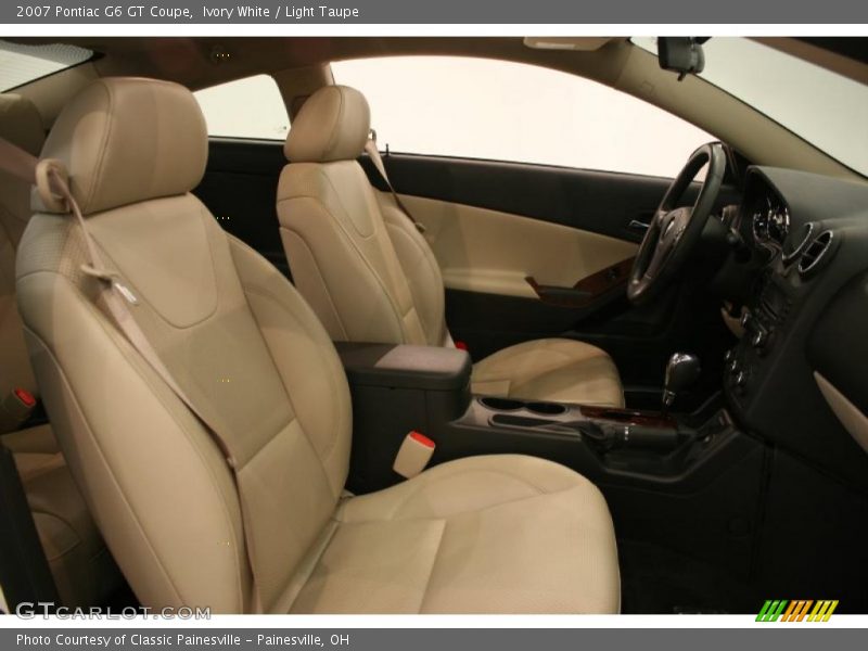 Ivory White / Light Taupe 2007 Pontiac G6 GT Coupe