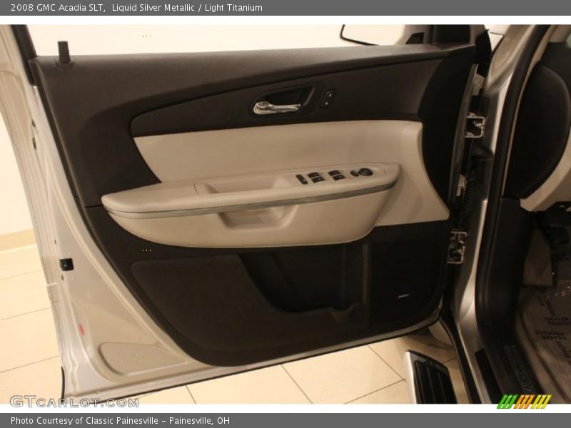 Liquid Silver Metallic / Light Titanium 2008 GMC Acadia SLT