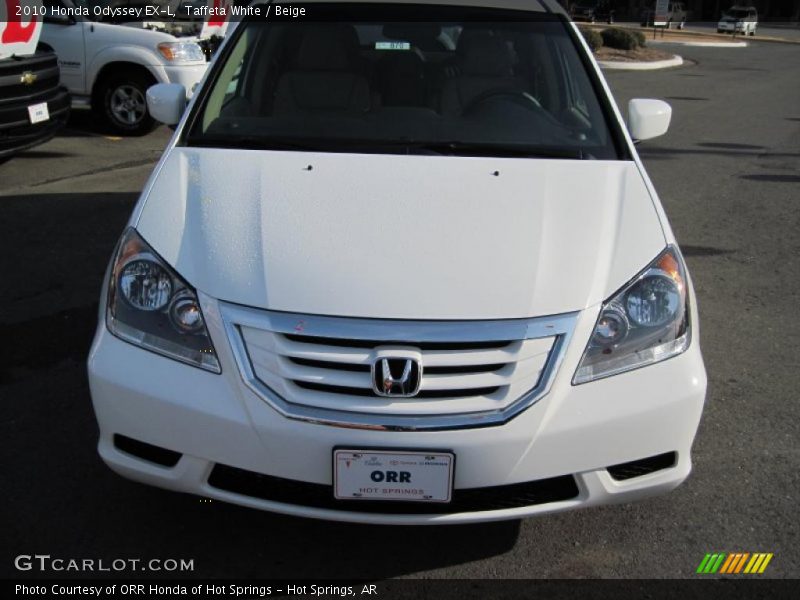 Taffeta White / Beige 2010 Honda Odyssey EX-L