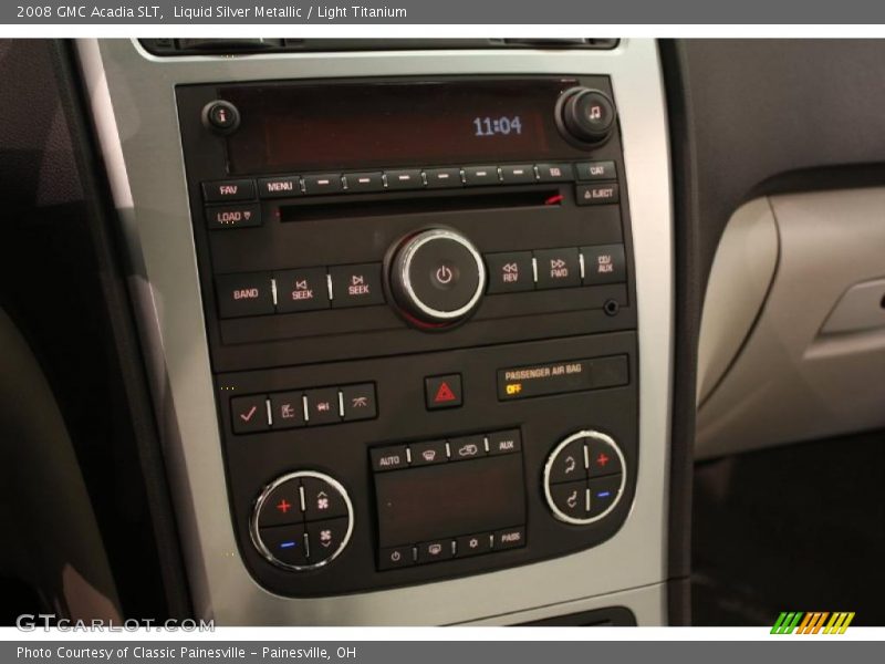 Liquid Silver Metallic / Light Titanium 2008 GMC Acadia SLT