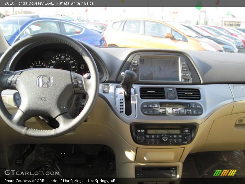 Taffeta White / Beige 2010 Honda Odyssey EX-L