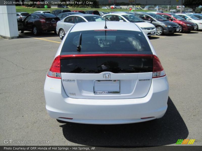 Spectrum White Pearl / Gray 2010 Honda Insight Hybrid EX