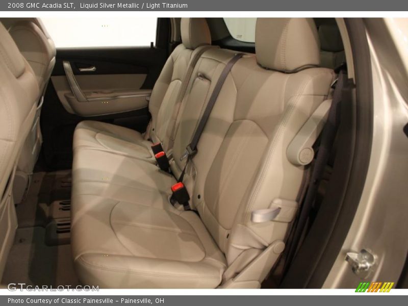 Liquid Silver Metallic / Light Titanium 2008 GMC Acadia SLT