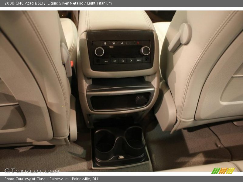 Liquid Silver Metallic / Light Titanium 2008 GMC Acadia SLT