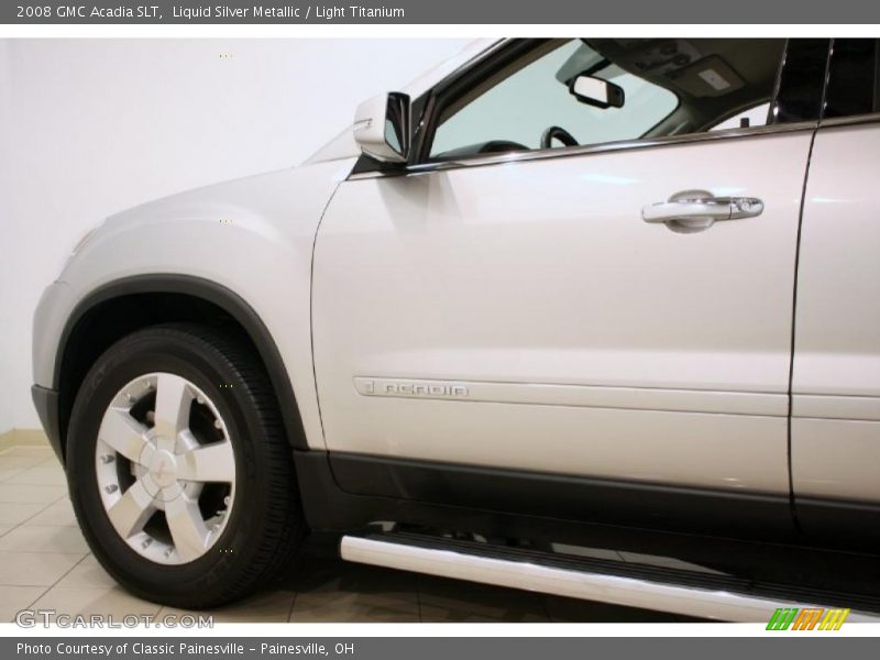 Liquid Silver Metallic / Light Titanium 2008 GMC Acadia SLT