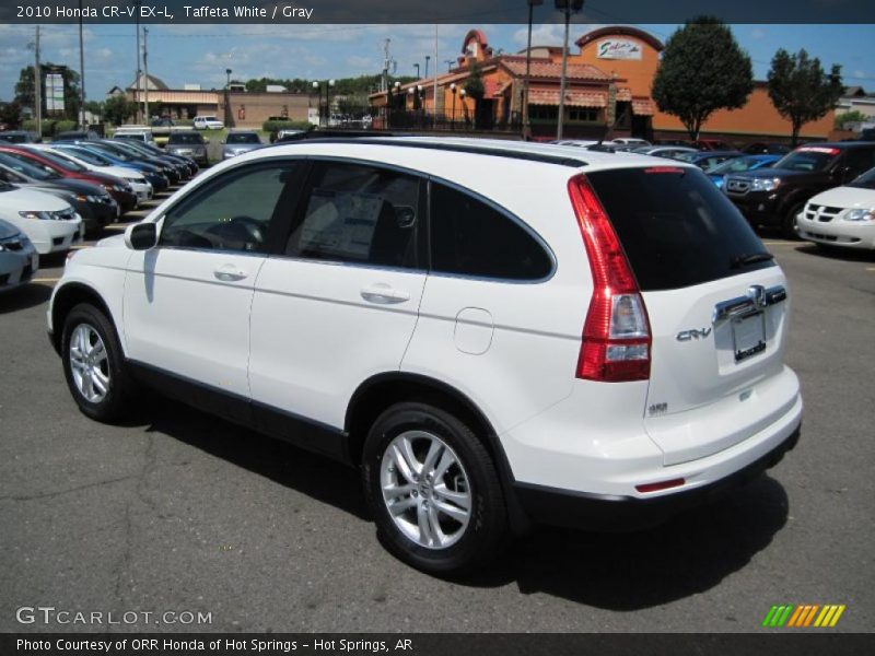 Taffeta White / Gray 2010 Honda CR-V EX-L