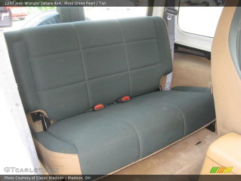 Moss Green Pearl / Tan 1997 Jeep Wrangler Sahara 4x4