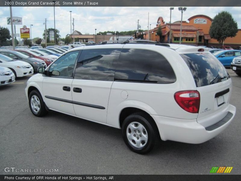 Stone White / Taupe 2003 Dodge Grand Caravan SE