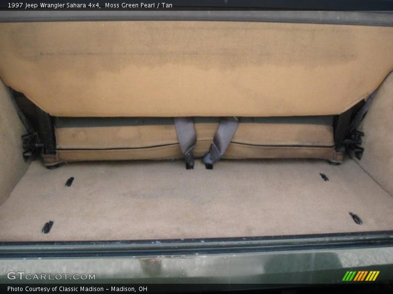 Moss Green Pearl / Tan 1997 Jeep Wrangler Sahara 4x4